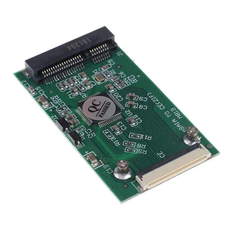 Мини Msata Pci-E 1,8 дюймов Ssd до 40 Pin Zif Ce кабель адаптер конвертер карта
