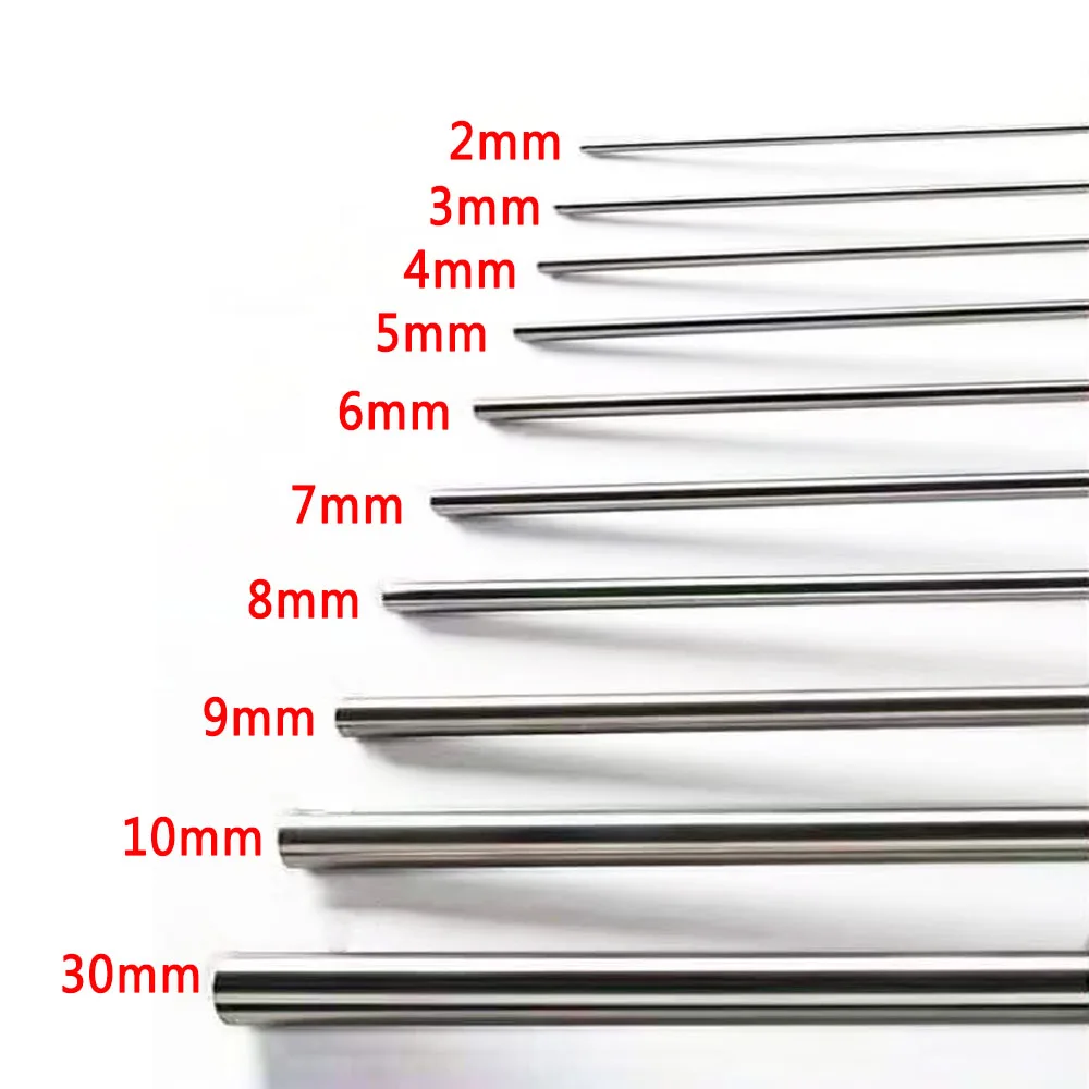 5 Aste Tonde In Acciaio Inox 304 - Diametro 4mm, Lunghezza 300mm, Per Fai Da Te E Modellismo - Foto 3