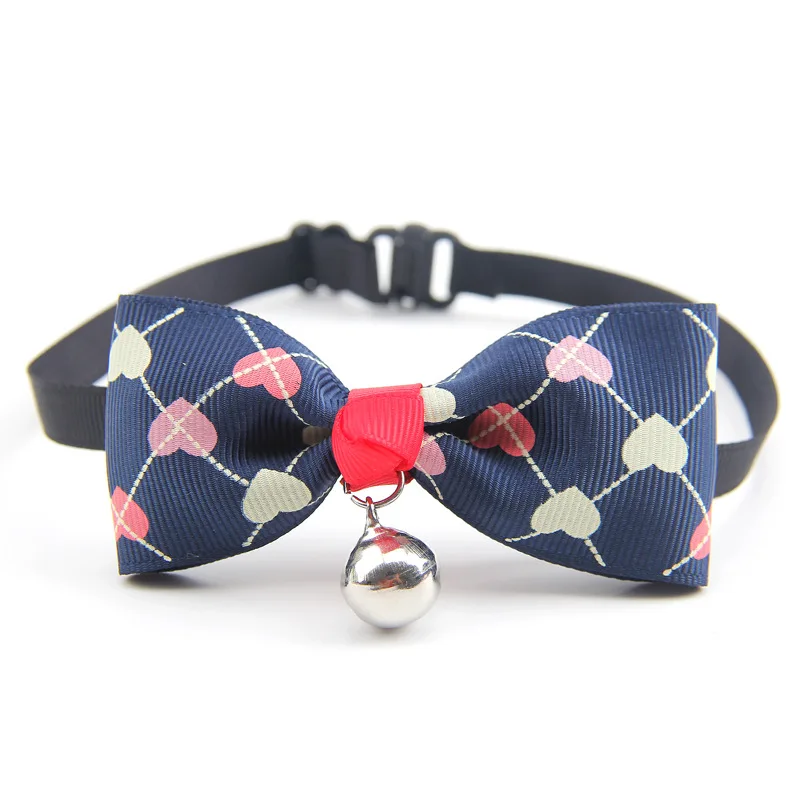 Adjustable Nylon Material Cat Collar Camouflage Bow Collar Plaid Flower Cloth For Medium Small Dogs Collar Cat Necklace 6 Colors Adjustable Nylon Material Cat Collar Camouflage Bow Collar Plaid Flower Cloth For Medium Small Dogs Collar Cat Necklace 6 Colors