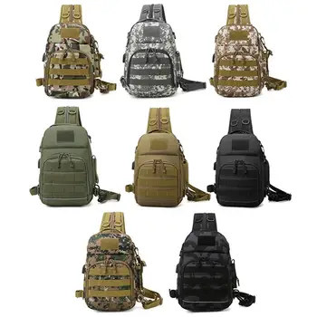 

Fishing Tackle Outdoor Fishing Tackle Storage Gear Backpack with Rod Holder, Single to Double Shoulder with USB Port Design