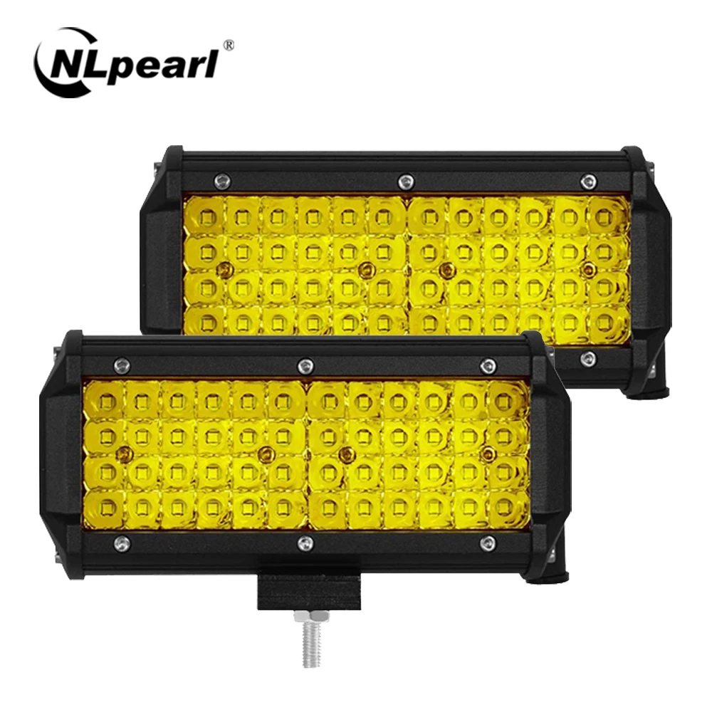 Фара светодиодная NLpearl 4/7 дюймов 72/144 Вт 12/24 В|Световая рейка/рабочее освещение| |