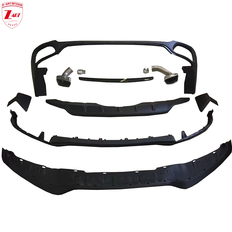 Z-Art 2013-2018 Kit Corpo In Plastica Per F15 X5 Aerokit Per X5 M Tech Labbro Anteriore + Diffusore Posteriore Per Bmw X5 Aero Body Kit