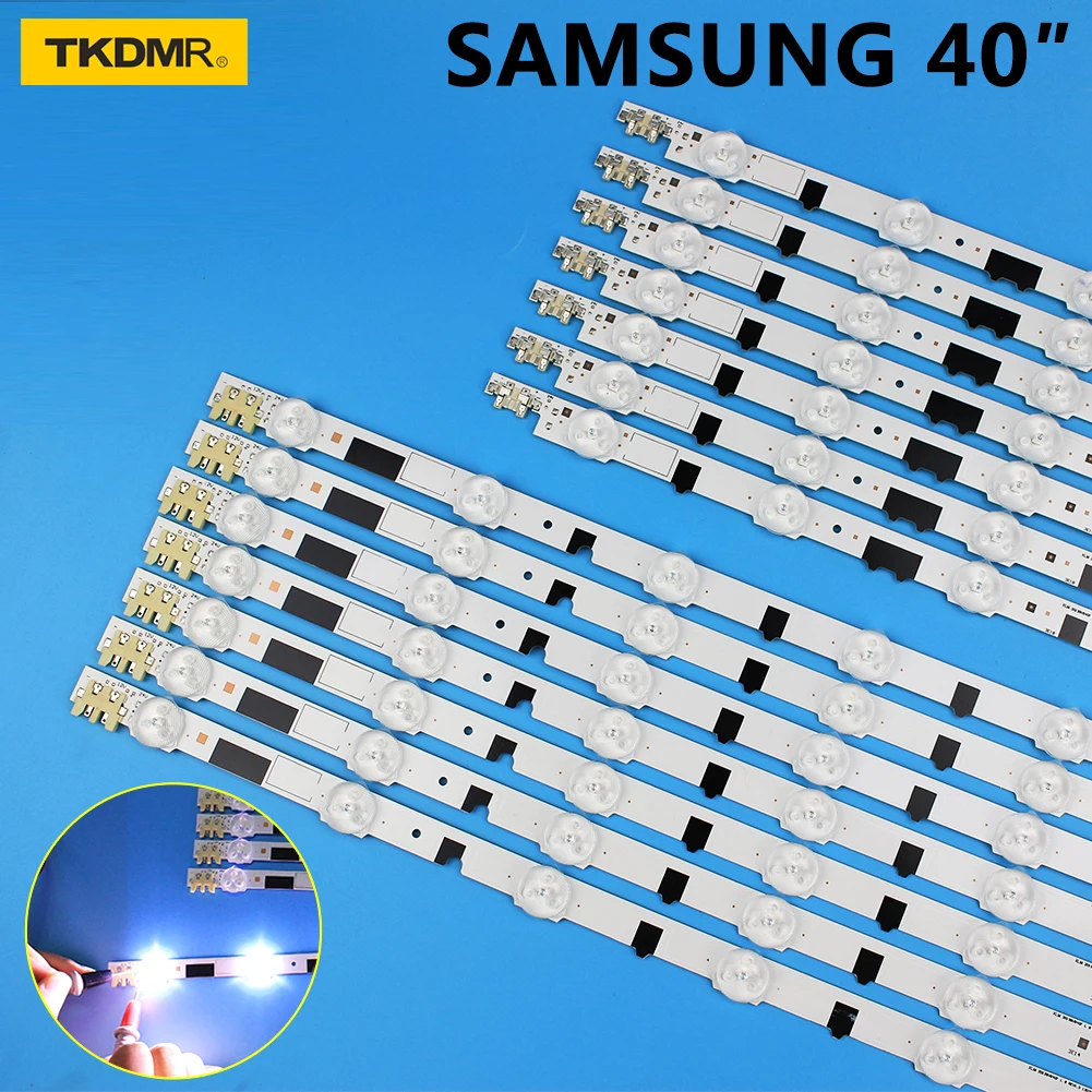 Светодиодная лента для подсветки телевизора SamSung 40 дюймов 14 шт D2GE 400SCA R3 UA40F5500
