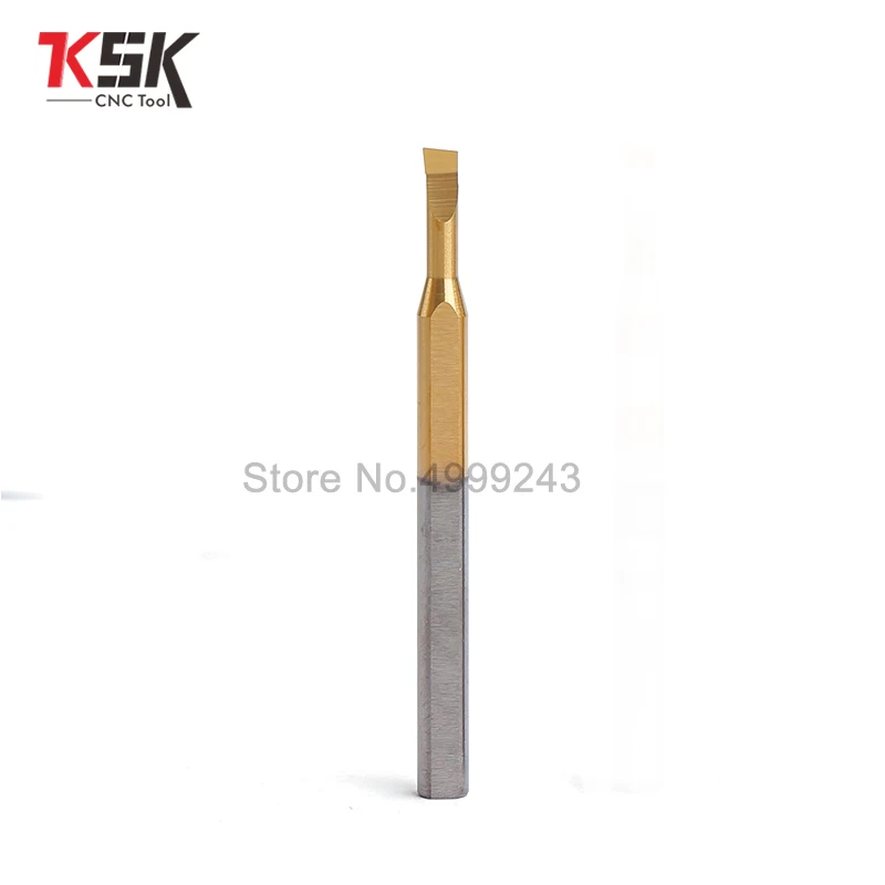 Small Hole Boring Cutter Bar Hard Tin Coating Alloy Handle D4 2mm 3mm 4mm 5mm D5 D6 Clamping