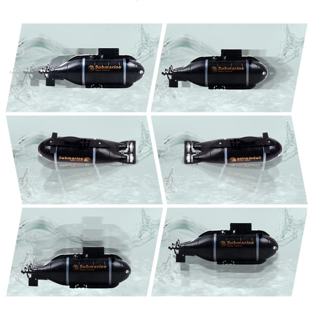 Mini RC Submarine Speed Boat Remote Control Drone Pigboat Smart Electric Submarine Boat Simulation Model Gift Toy Kids Boys 5