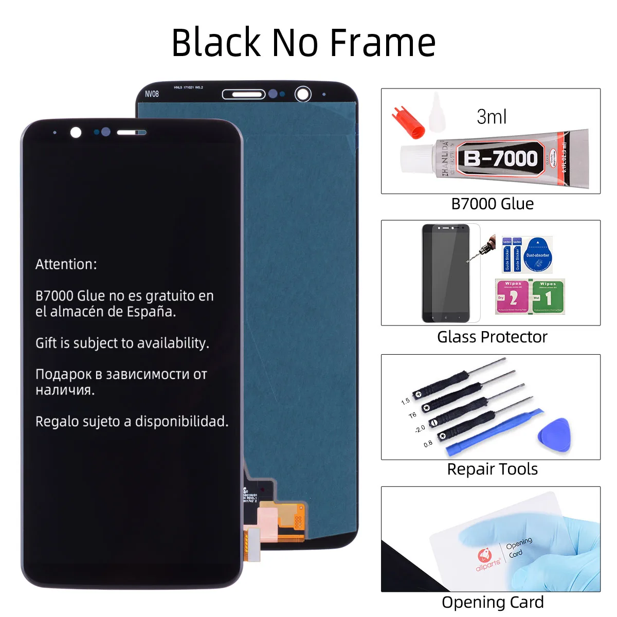 6,01 дюйма OEM Amoled дисплей для Oneplus 5T lcd сенсорный экран дигитайзер Замена для OnePlus 5T дисплей один плюс 1+ A5010 - Цвет: Черный