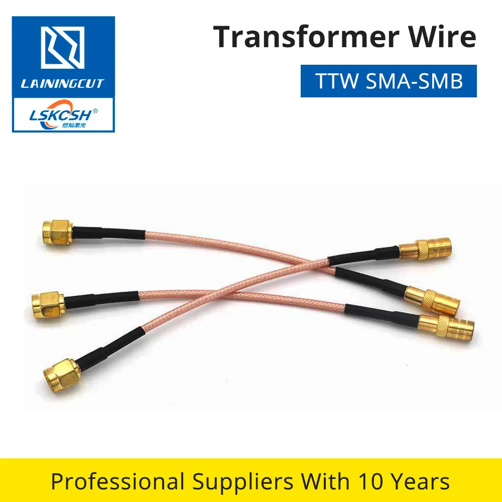 LSKCSH Raytools сенсор кабель провод для трансформатора SMB-SMA TTW линия для Raytools Волоконно-Лазерная режущая головка BT230/BT240 BM110