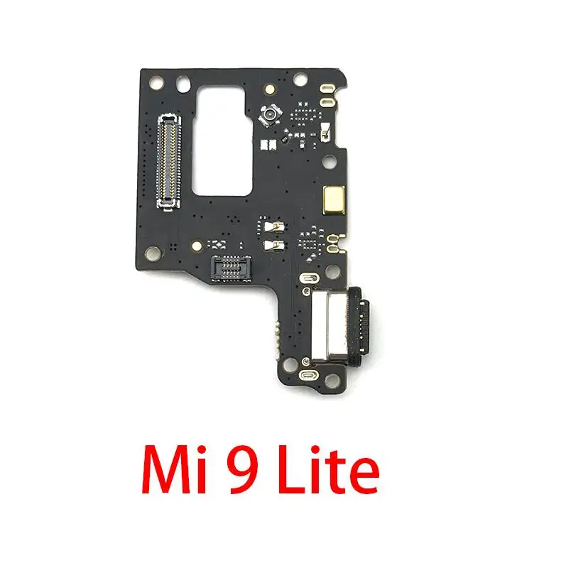 For Mi 9 Lite USB порт зарядки разъем док-станции зарядная плата гибкий для Xiaomi Mi 9T A3 A2 A1 9 Se 8 Lite Max 3 Black Shark POCOPHONE F1 - Цвет: For Mi 9 Lite