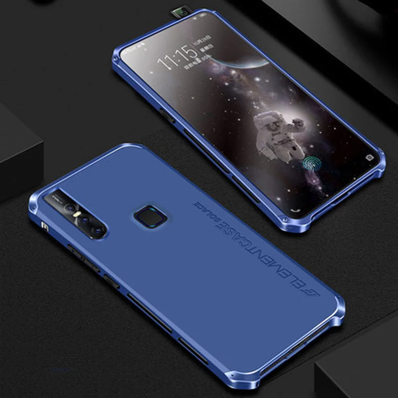 Металлический каркас для телефона Крышка для VIVO V15 v15 тонкий жесткий алюминиевый Гибридный чехол из поликарбоната для VIVO V 15 ЧЕХОЛ ДЛЯ VIVO V1 5 Funda