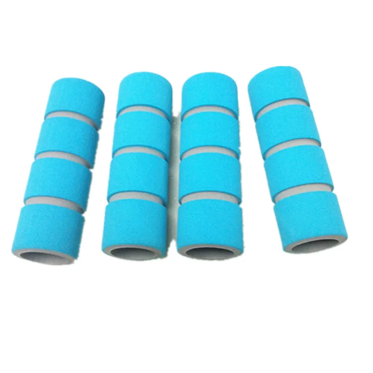 

Manufacturers Direct Selling Rubber Handle Grip Cover NBR/PVC Material Power Roller Fitness Equipment Double Color Anti-slip Rub