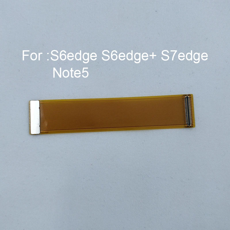 ЖК-дисплей тест Расширенный гибкий кабель для samsung S6 edge S7 edge S8 S8+ S9 S9+ Note5 Note8 дигитайзер тест er гибкий ленточный кабель - Цвет: S6E S6EP S7E Note5