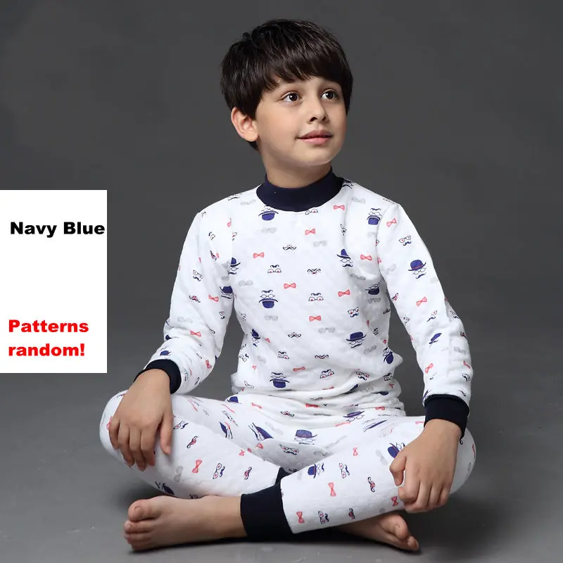 Set di biancheria intima termica per bambini, biancheria intima invernale calda, set completo con pantaloni lunghi e top a maniche lunghe, Beige, 100 cm