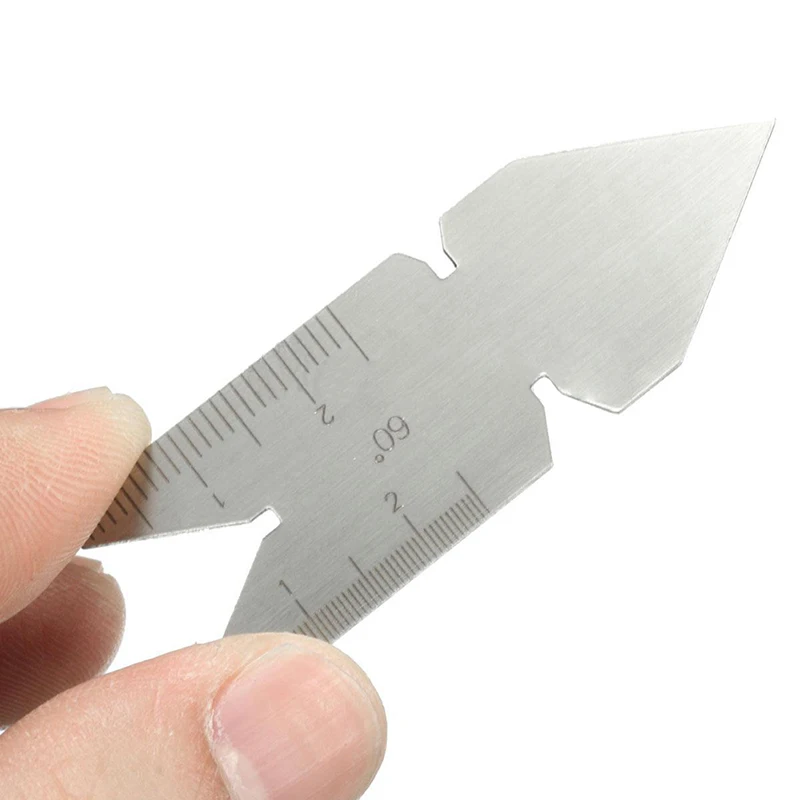 

Metric Screw ISO 60 Degree Inch Thread Pitch Gauge Center Gauge Measuring Lathe Tool