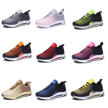 

brand Mens Women running shoes Max Air cushioning fitness Breathable lightweight Sneakers Outdoor sports casual Gym Couples