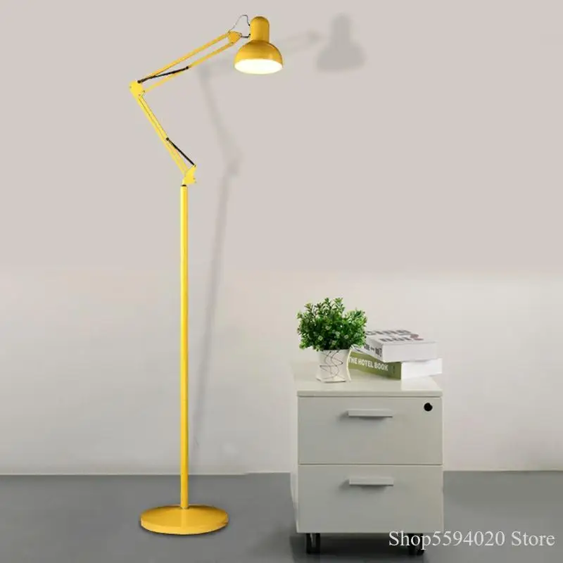 Современная Минималистичная светодиодная Напольная Лампа кованые железные