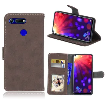 

20pcs/lot Vintage Scrub 3 card leather phone case cover for Huawei Honor 20 20 Pro 8A 8C 8X Max Note 10 V20 skin cover case