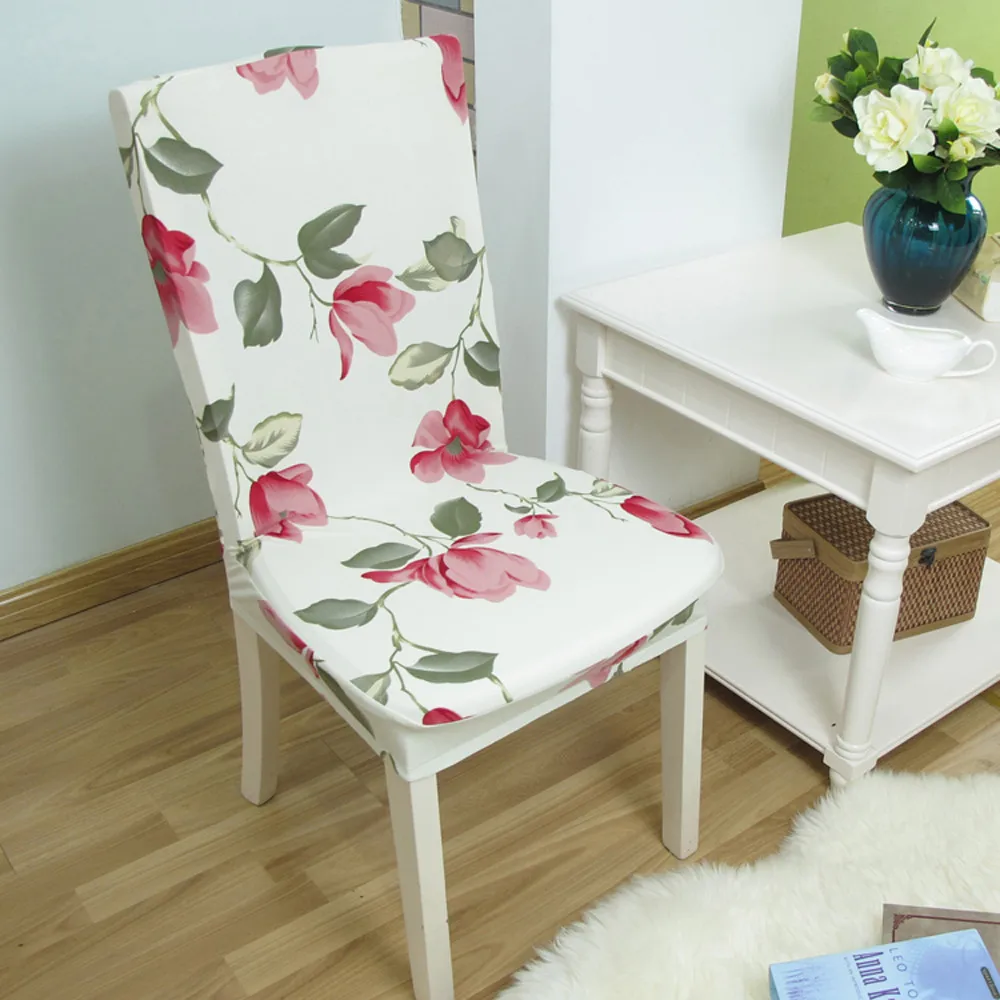 E Универсальный эластичный спандекс чехол на стул для ресторана, свадьбы, банкета, для украшения дома - Цвет: E