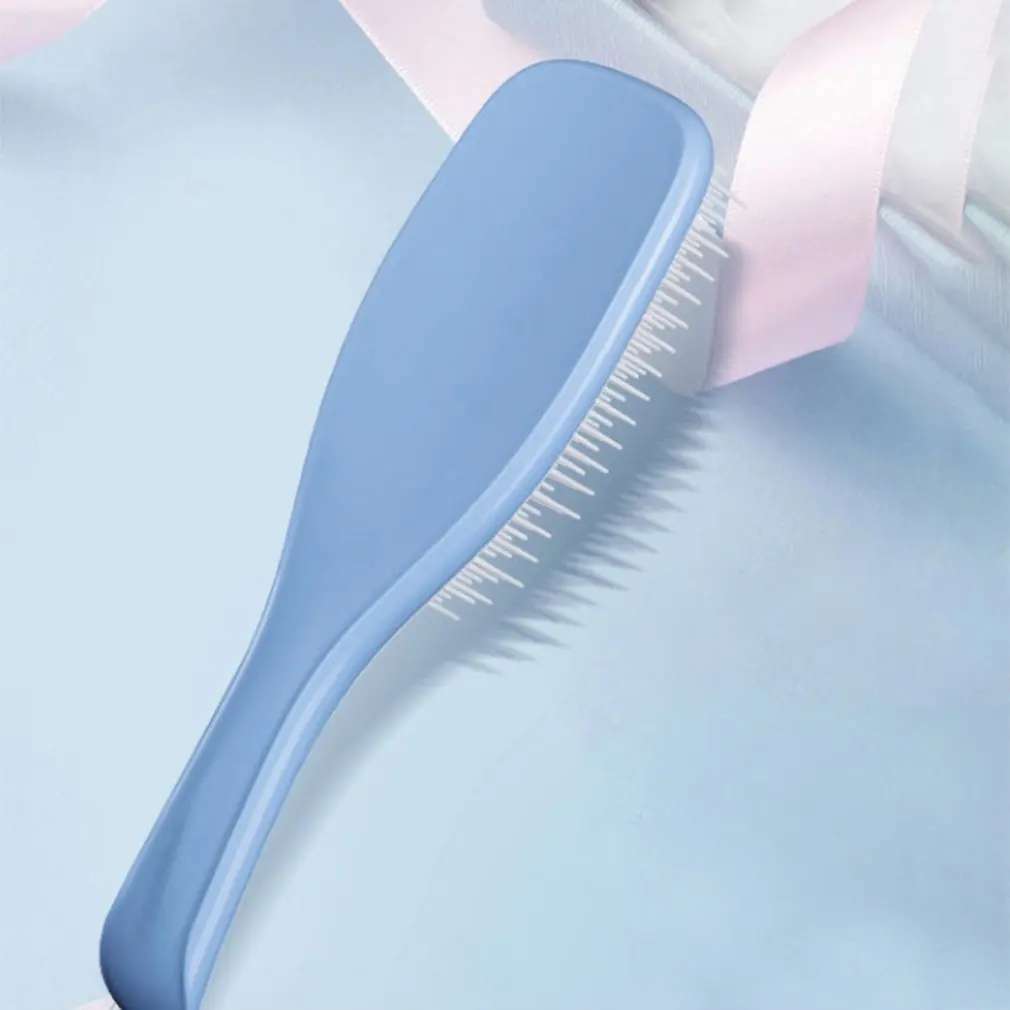 Portable Dexterous Long Handle Comb Wet And Dry Comb Solid Color Combs Hair Combs Hairdressing Tools 1 Portable Dexterous Long Handle Comb Wet And Dry Comb Solid Color Combs Hair Combs Hairdressing Tools 5