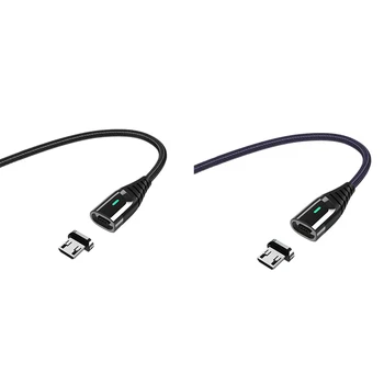 

Essager netic Cable Micro-USB Cable for Samsung Charger net Cable USB Fast Charging Cord