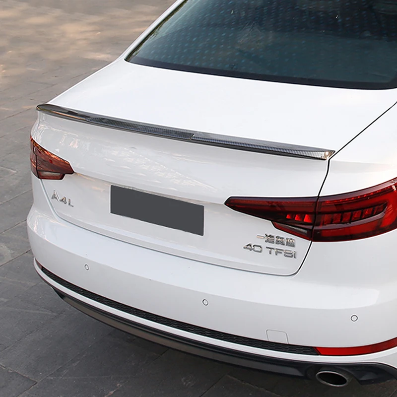 Gelinsi для Audi A4 S4 B9 автомобильный Стайлинг задний багажник спойлер губы хвост крыло накладка рамка наклейка внешние аксессуары