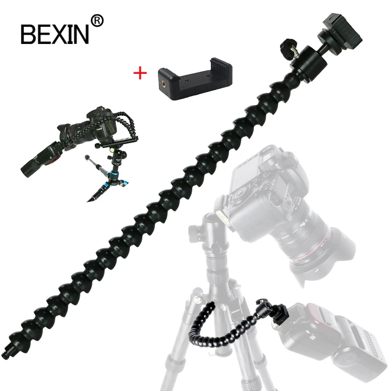

Flexible arm Bracket Bendable Flash Light Stand dslr camera Flash Bracket adapter mount hot shoe flash Holder for Flash LED Ligh
