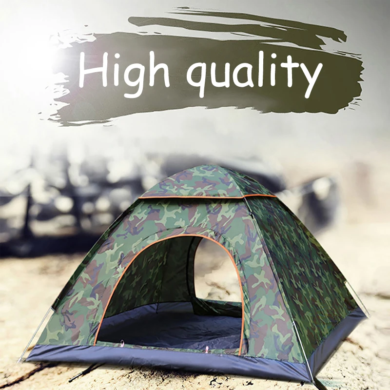 

Hiking Tent Anti-UV 2/3 Person Camping Tent Backpacking Tents Portable Waterproof Folding Automatic Pop-Up Open Sun Shelters