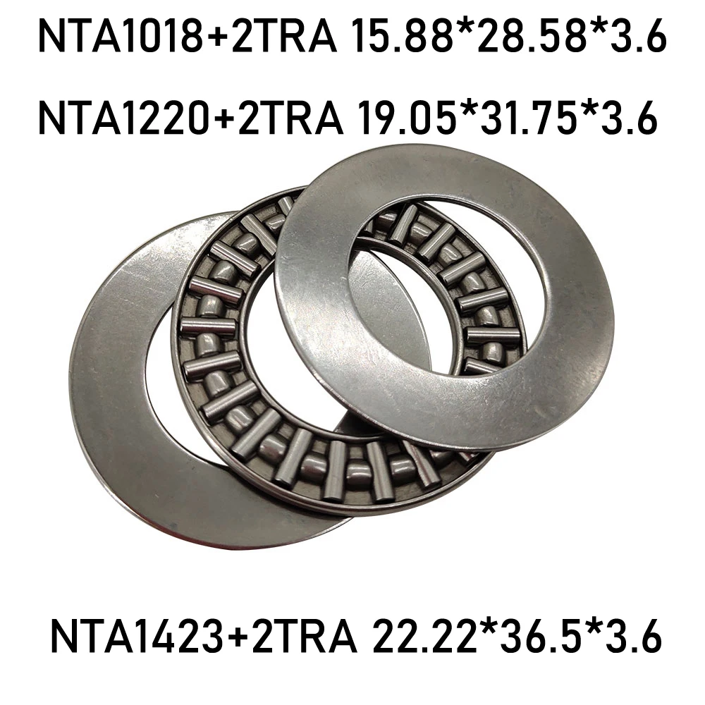 1/2/5pcs AXK Series Needle Roller Thrust Bearing complete with 2 AS washers 