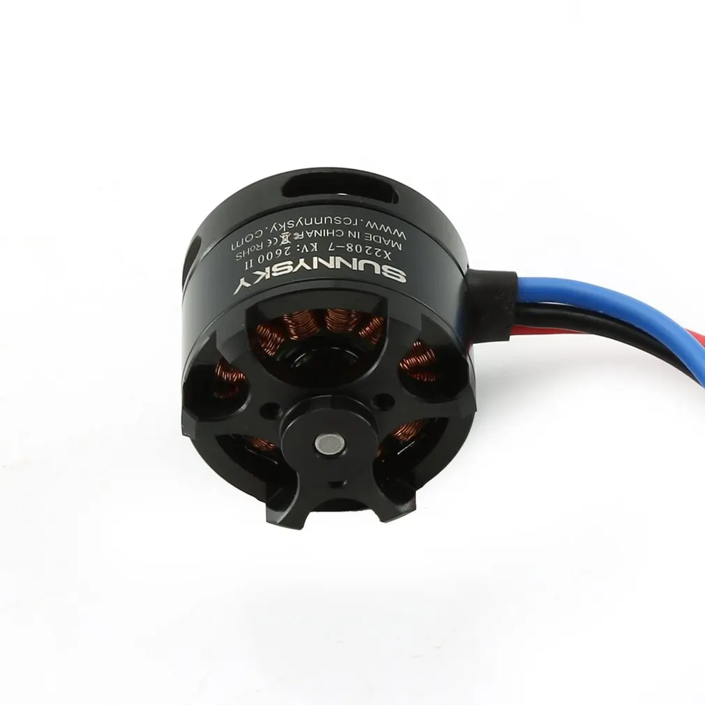 SUNNYSKY X2208 1500KV 2600KVFixed-wing мотор бесщеточный двигатель для многоосевой антенны RC бесщеточный двигатель модель самолета
