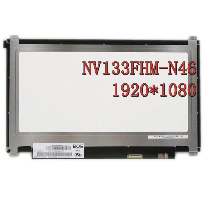 

13.3" LCD Screen NV133FHM-N46 NV133FHM-N42 LP133WF2 SPL1 SP L6 LTN133HL05 B133HAN04.4 1920x1080 30PIN IPS Matrix LED Display Pa