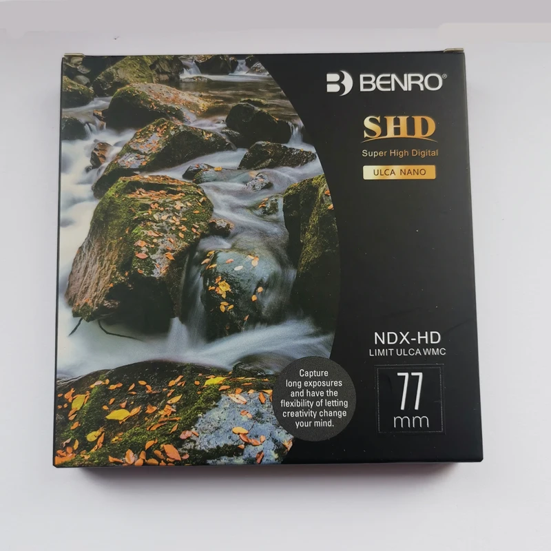 Benro 67 72 77 82mm SHD NDX HD ND2-ND500 / ND0.6-2.7 (1-9 Stops) Adjustable Round Glass Filter Variable Neutral for Camera Lens 5