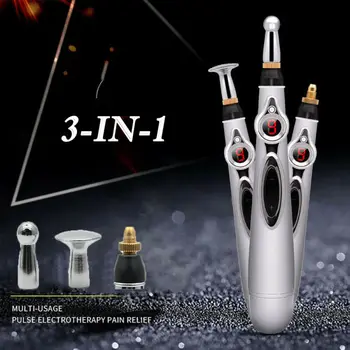 

Meridian Massage Pen Electronic Acupuncture Meridian Energy Heal Pain Relief Hot