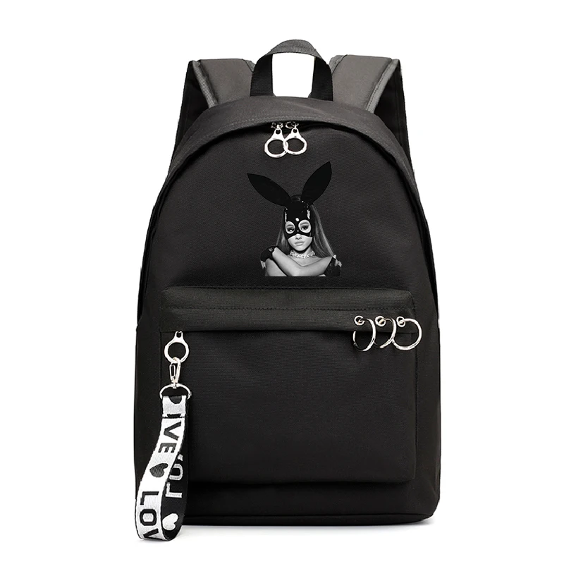 3 Mochila Ariana Grande, рюкзаки, Мини рюкзаки для женщин, школьные сумки для девочек-подростков, рюкзак для ноутбука, рюкзак для путешествий в стиле хип-хоп - Цвет: 3