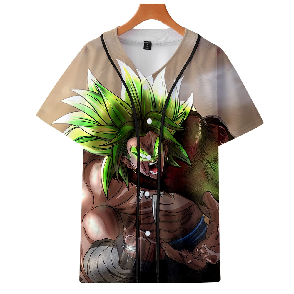 

Novel Anime DRAGON BALL Design 3D Tshirt Men Women V-Neck Goku T-shirt Harajuku T Shirt Summer Short Majin Buu Unisex Clothing