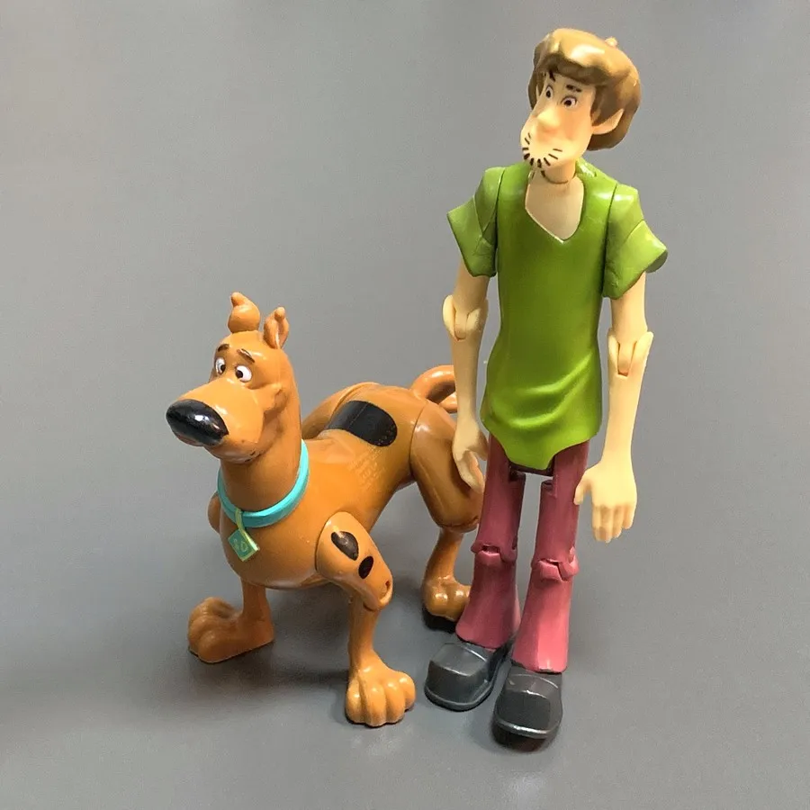 LOT Scooby-Doo Mystery Solving Crew Action Figure Set FRED SHAGGY DAPHNE VELMA 