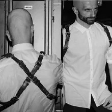 Сексуальное женское белье для взрослых с перекрестными бретельками на груди, экзотический топ на бретелях, клубный вечерний костюм, популярный ночной бюстгальтер для геев