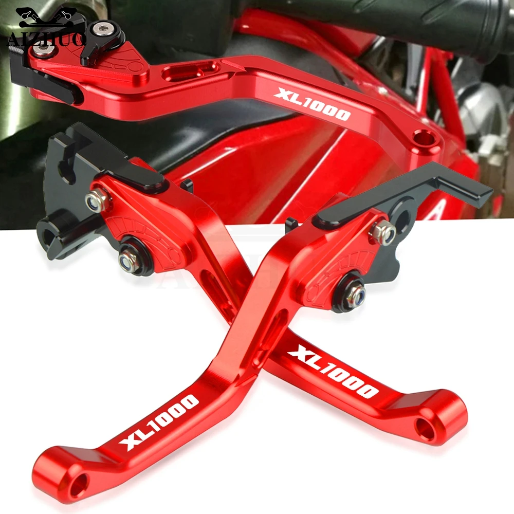 

Обувь для езды на мотоцикле HONDA XL1000 1999-2013 2012 2011 2010 комплект коротких регулируемых сцепные рычаги стояночного тормоза с ЧПУ XL 1000 Логотип Аксессуары
