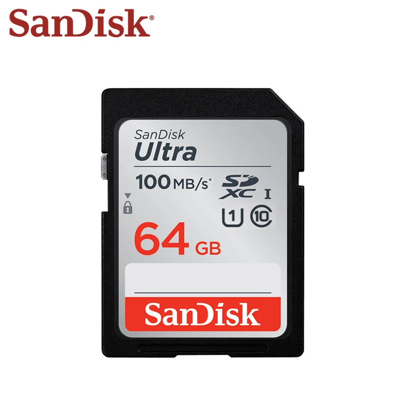 Sandisk sd карта 16 МБ/с. 32 ГБ 64 128 SDHC/SDXC|card amplifier|card packagecard access |