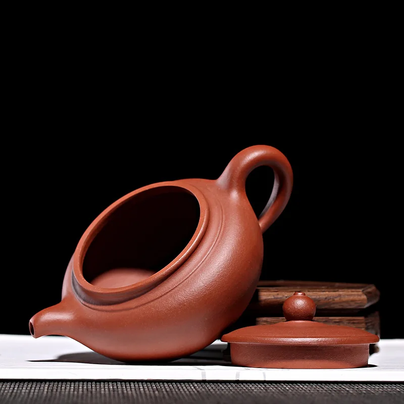 

Yixing Clay Teapot Agent Raw Ore Plain Cement Entirely Handmade Zhou Cheng Luo System Vintage Tea Set Gift Box