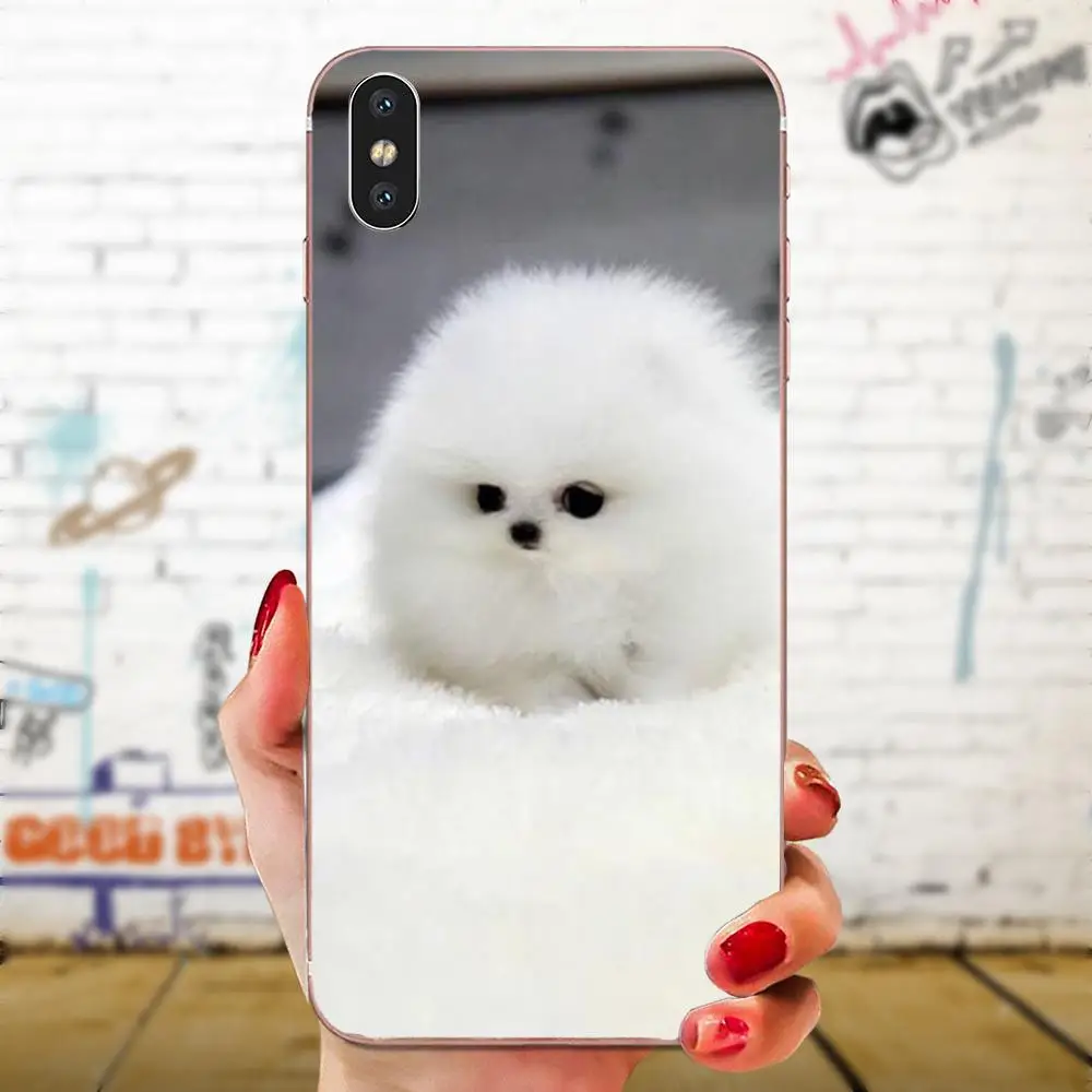 Чехлы для задней панели тонкий шпиц собаки для sony Xperia Z(Сони Иксперия З) Z1 Z2 Z3 Z4 Z5 компактный мини M2 M4 M5 T3 E3 E5 XA XA1 XZ премиум-класса
