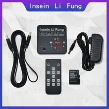 Full HD 38MP 60FPS 1080P 2K промышленный электронный видео микроскоп камера Лупа TF хранение HDMI USB одновременный выход