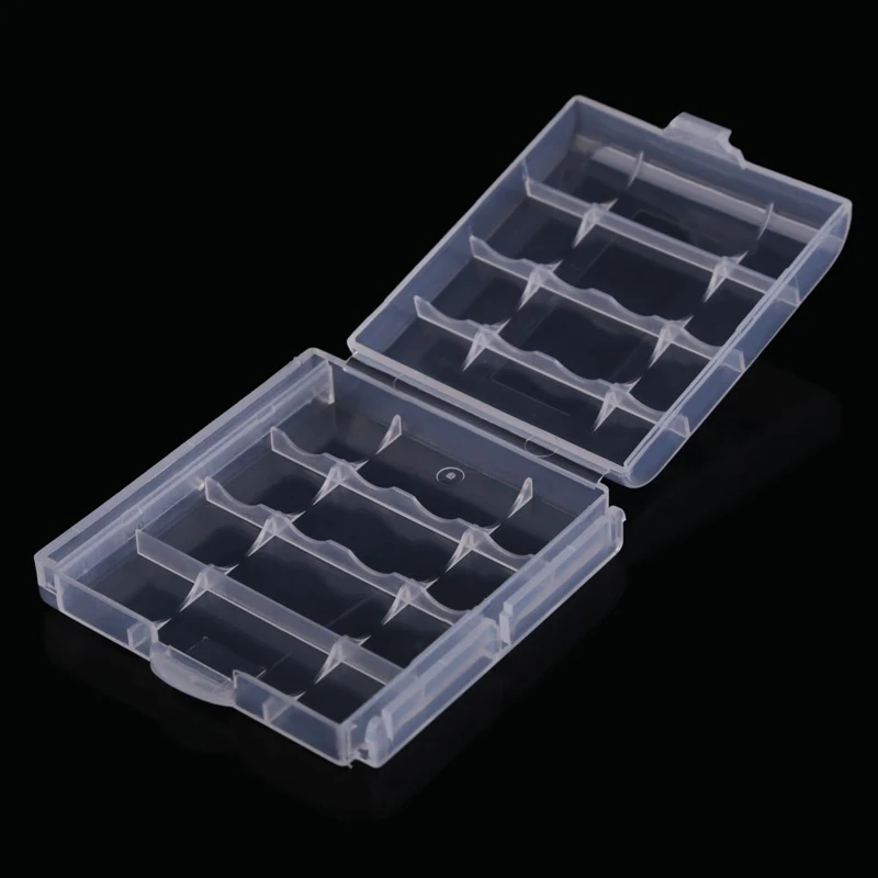 

10 Pcs Plastic Case Holder Storage Box Cover For Rechargeable AA And AAA Batteries VH99