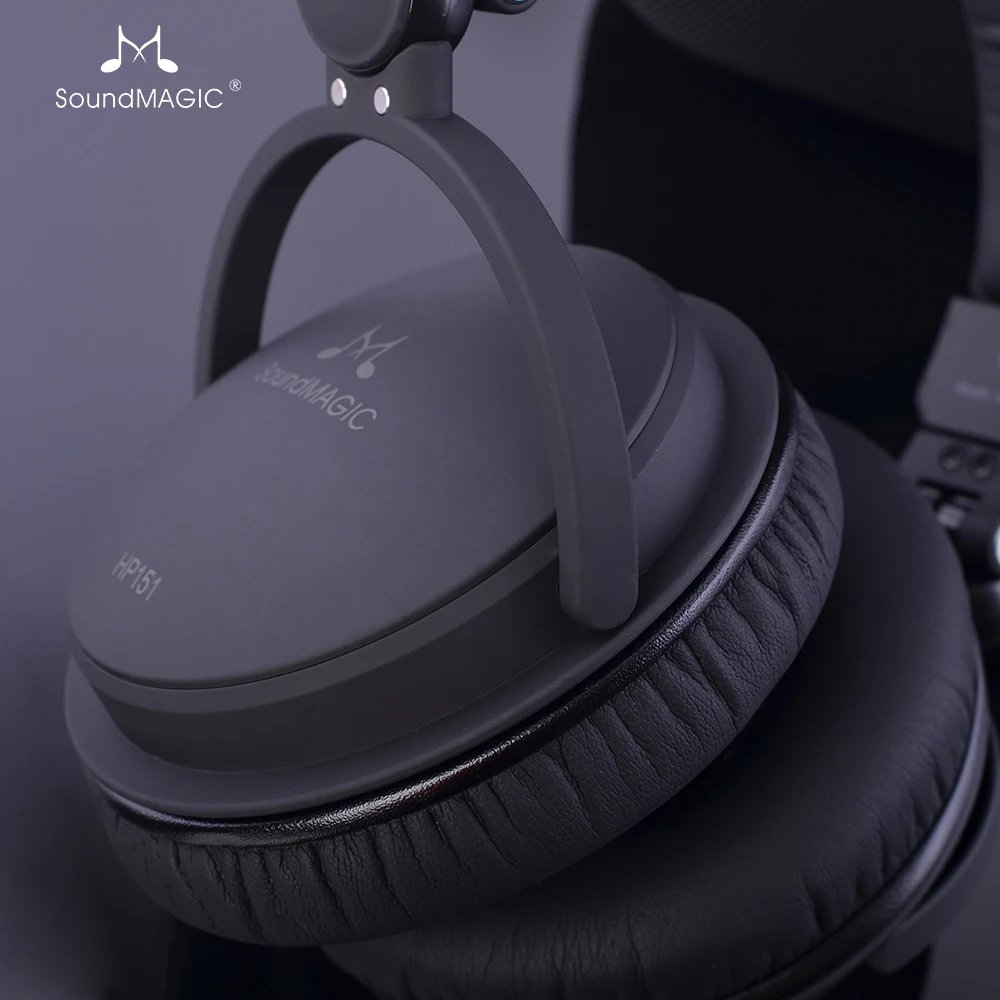 SoundMAGIC HP151 High Fidelity Headset Over Ear Headphones Closed Back Folding Headsets the audiophile headphones