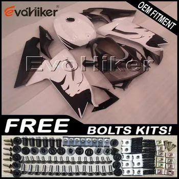 

Custom fairing for RSV125 2006-2011 ABS plastic motor panels kit white black+gifts