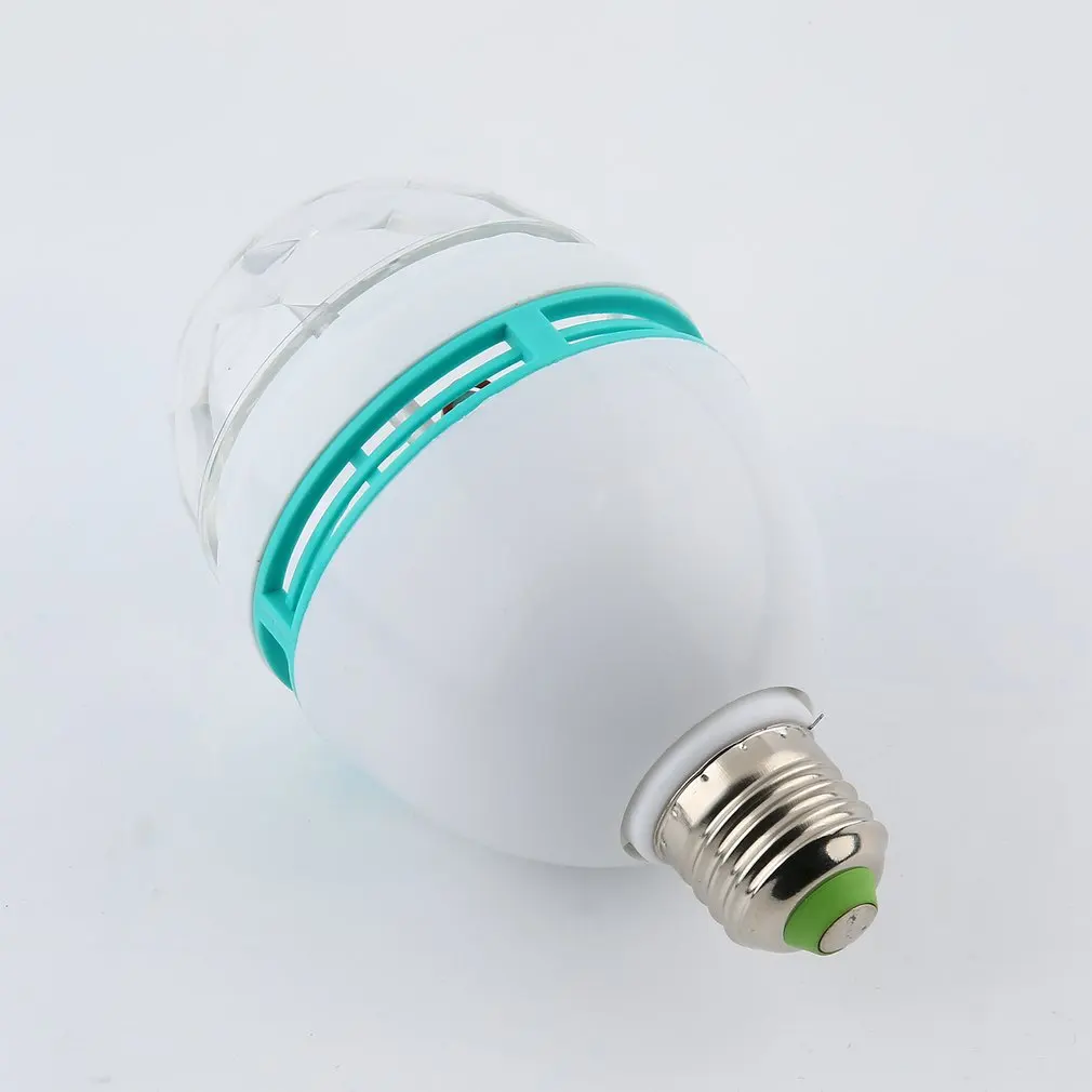 3 Вт AC85-260V красочные Авто вращающийся RGB светодиодный светильник сценический диско DJ вечерние лампы Праздничные лампы для бара KTV светильник ing