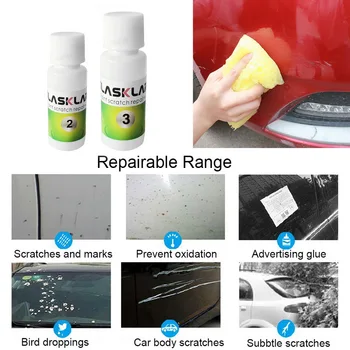 

20ml/50ml Car Repair Wax Liquid Polishing Heavy Remover Paint Care Car Paint Scratch Remover Agent Maintenance