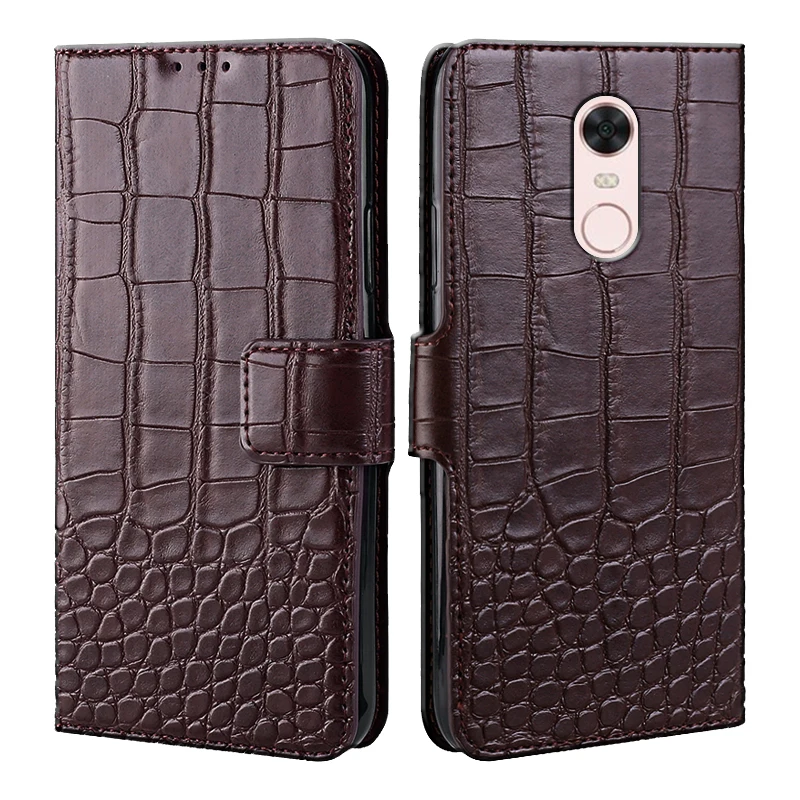 xiaomi leather case glass Magnetic Leather Book Flip Phone Case for Xiaomi Redmi 5 Plus Card Holder Cover for Redmi 5 Soft TPU Capa Cover xiaomi leather case design Cases For Xiaomi