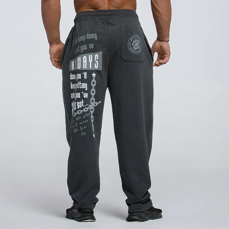 golf pants Joggers Sweatpants Men Casual Pants Solid Color Gyms Fitness Workout Sportswear Trousers Autumn Winter Male Crossfit Track Pants white joggers