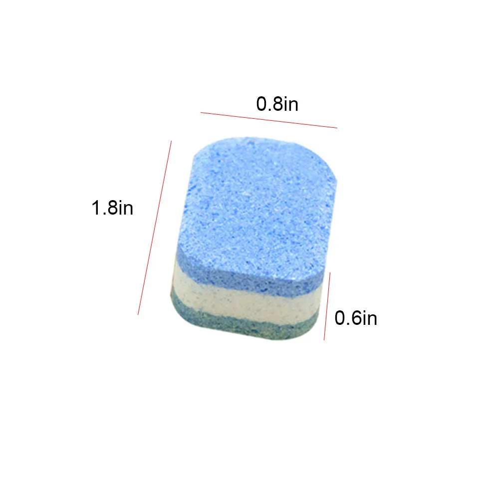 1Pcs Automatic Bleach Toilet Bowl Tank Cleaner Blue Tablets Flush Cleaner wholesale #2c11  (13)