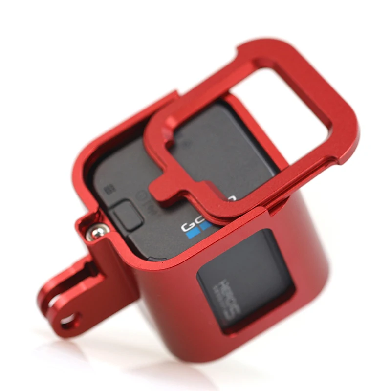Glorystar Liga de Alumínio Acessórios para Gopro Hero Sessão Câmera Protetor Quadro Habitação Case para go Pro 4s Montagem - Image 5