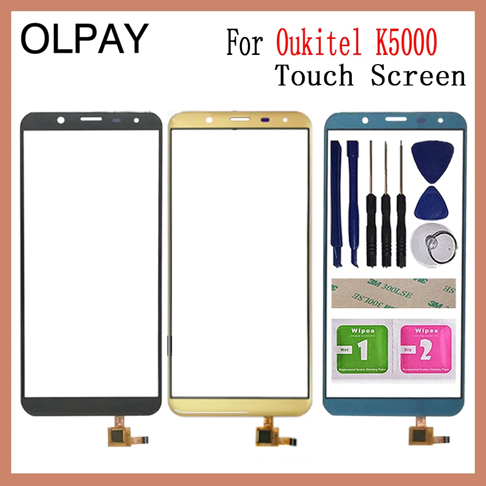 OLPAY 5 7 дюймовый мобильный телефон дигитайзер сенсорного экрана для Oukitel K5000